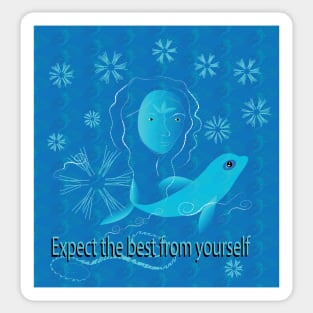 Your best self Sticker